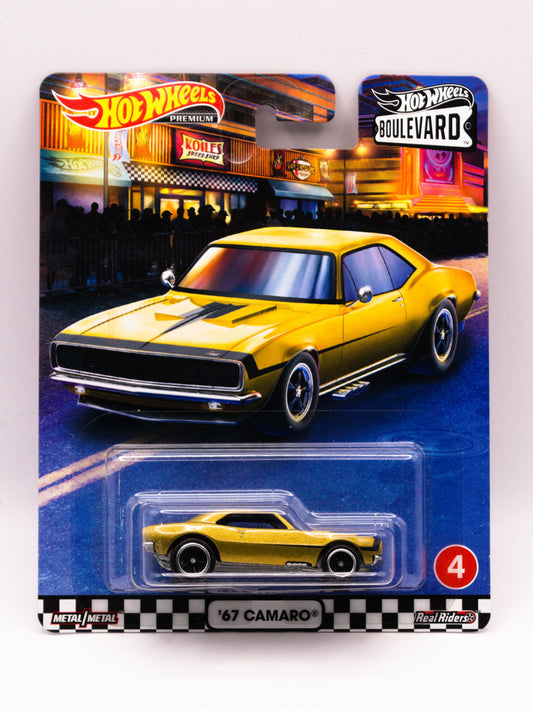 '67 Camaro Boulevard #4 Premium Złoty