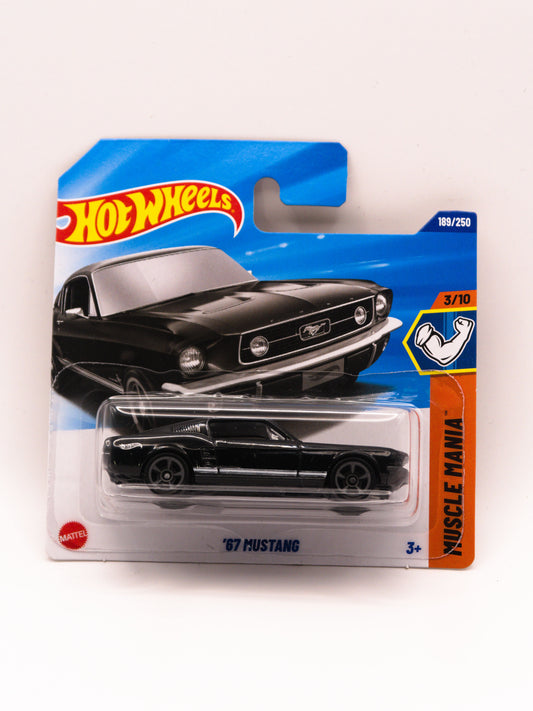 '67 Mustang Czarny