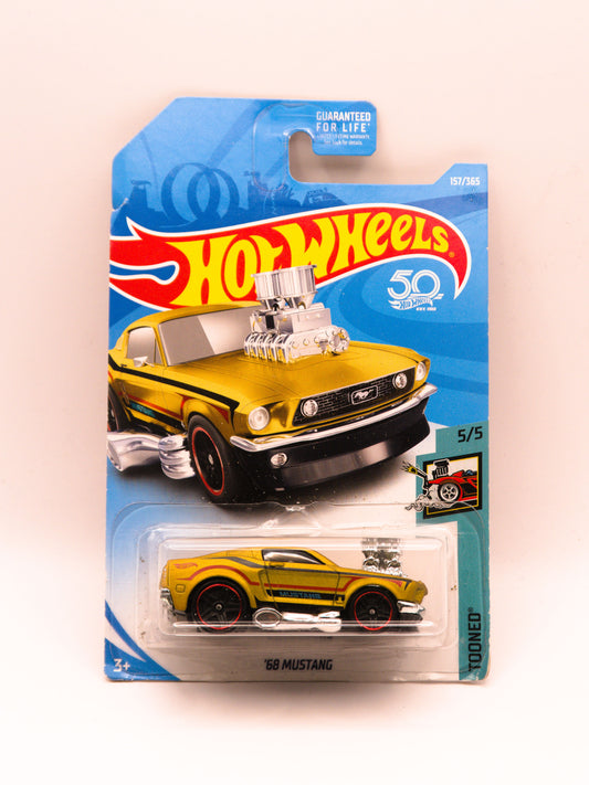 '68 Mustang Złoty Tooned *Karta