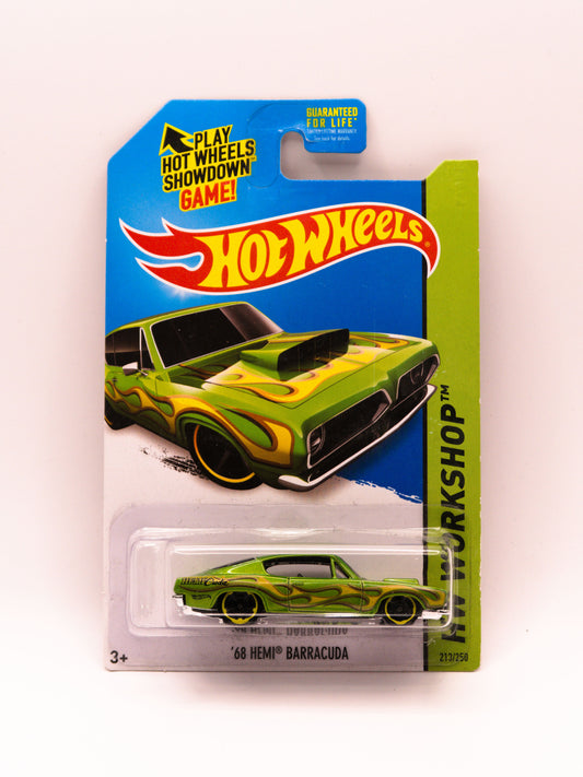 '68 Hemi Barracuda Zielony