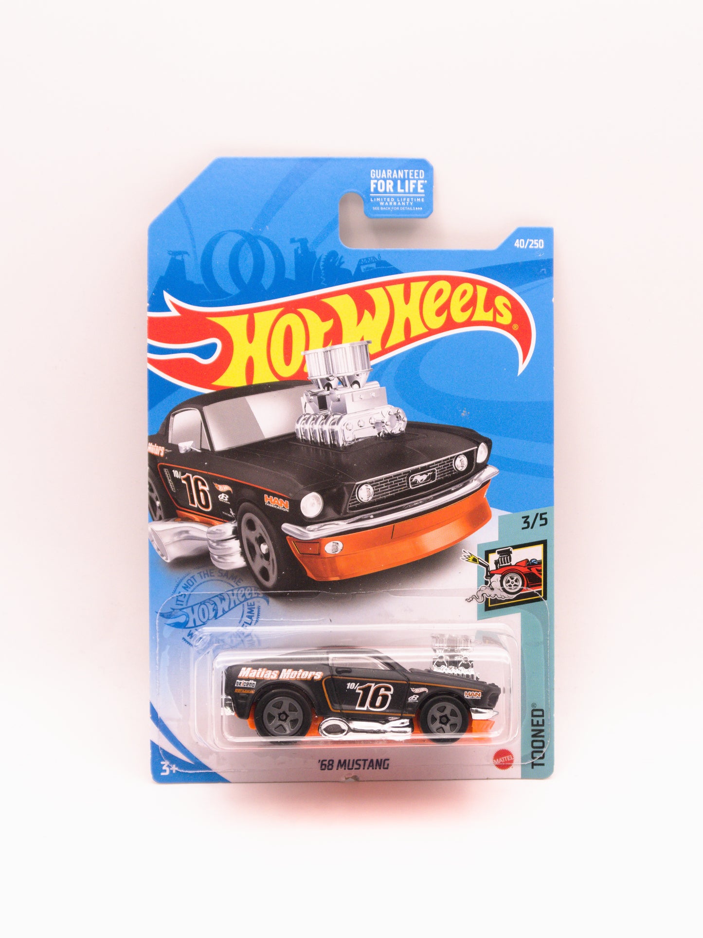 '68 Mustang Czarny
