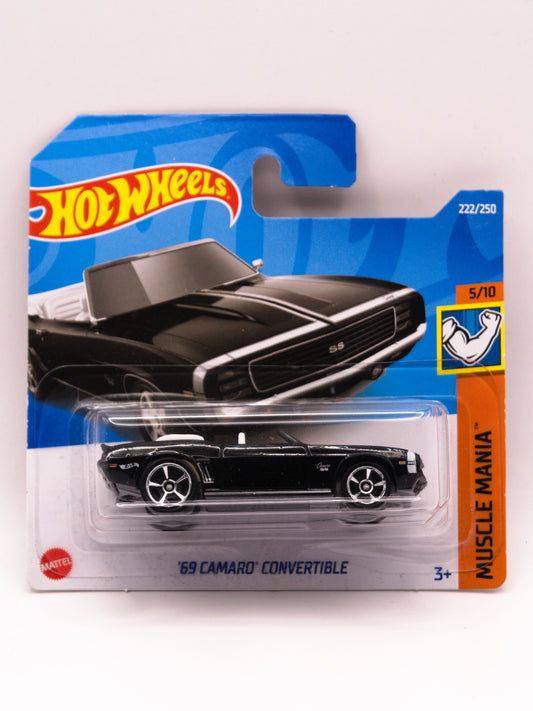'69 Camaro Convertible Czarny