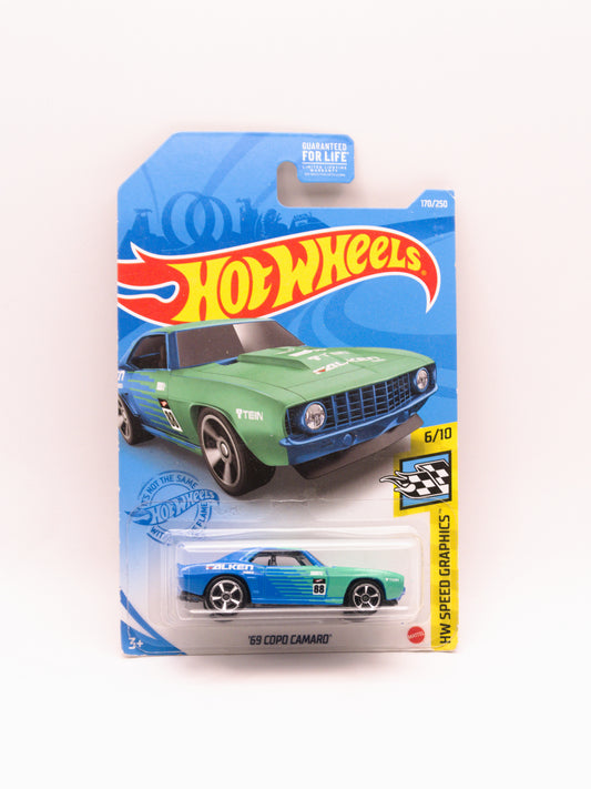'69 Copo Camaro Niebieski