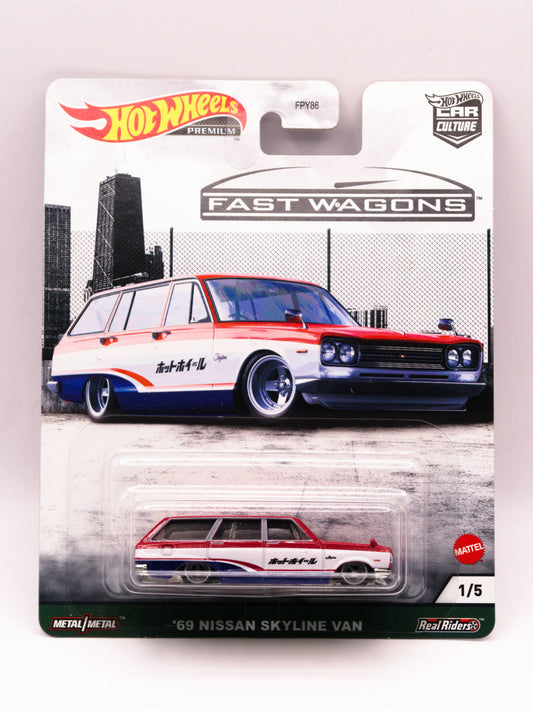 '69 Nissan Skyline VAN Biały Fast Wagons Premium