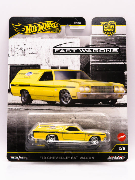 '70 Chevelle SS Wagon Fast Wagons 2/5 Premium Żółty