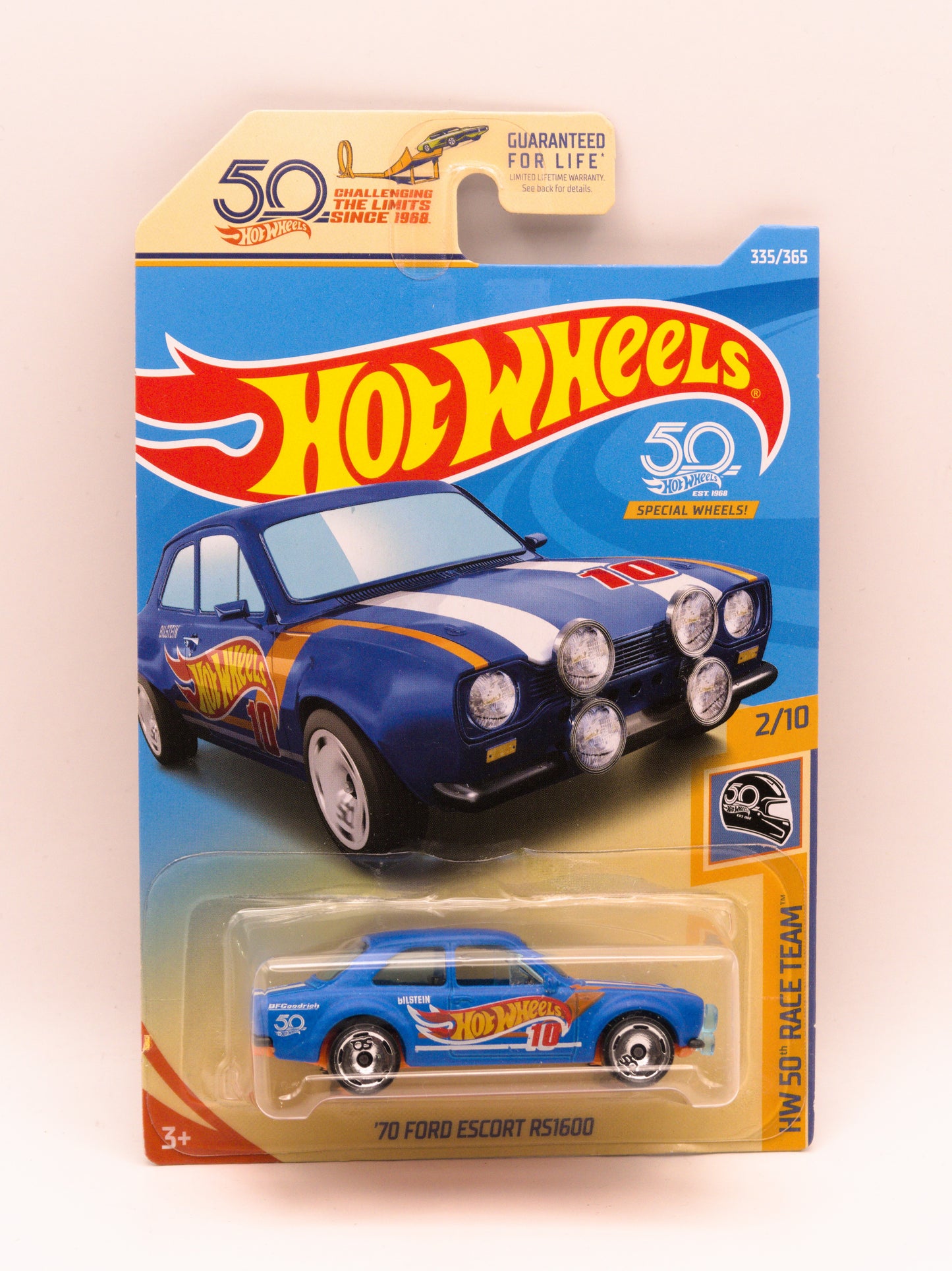 '70 Ford Escort RS1600 Niebieski *Róg Karty