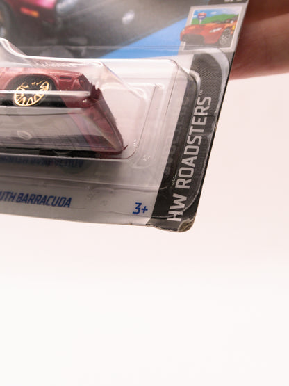'70 Plymouth Barracuda Czerwony *Róg Karty
