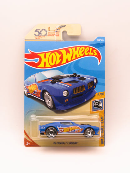 '70 Pontiac Firebird Niebieski *Uszkodzony Róg Karty