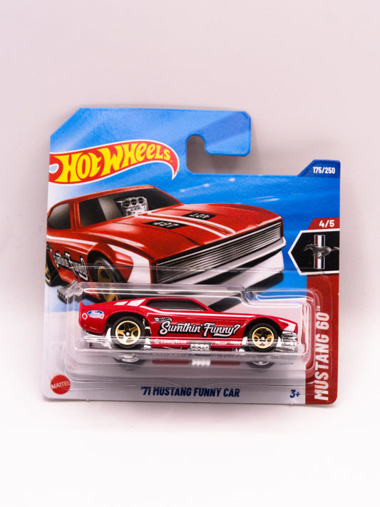 '71 Mustang Funny Car Czerwony (Case H)