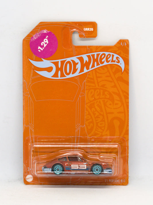 '71 Porsche 911 Pomarańczowy *NAKLEJKA