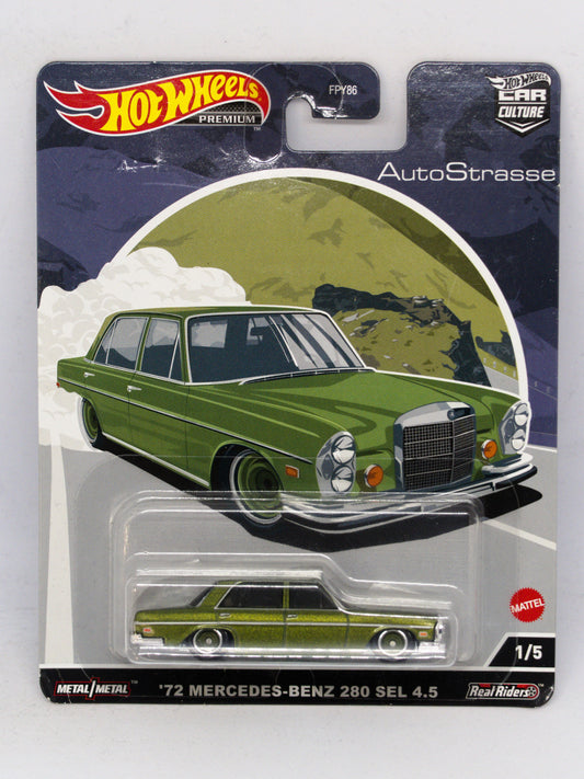 '72 Mercedes-Benz 280 SEL 4.5 Premium Zielony