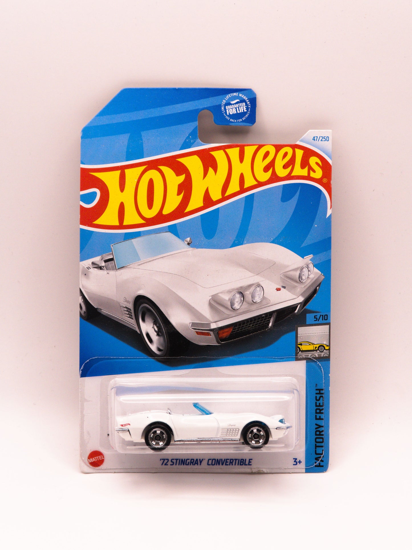 '72 Stingray Convertible Biały *Karta