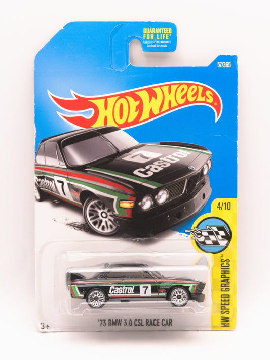 '73 BMW 3.0 CSL Race Car Czarny *Karta