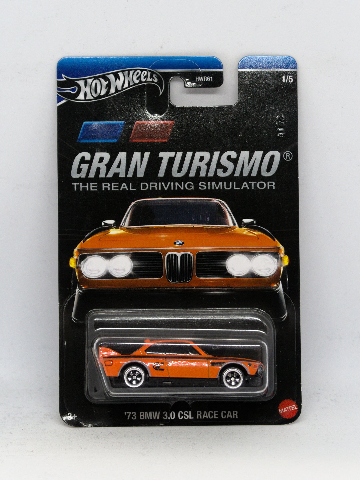 '73 BMW 3.0 CSL Race Car Gran Turismo Pomarańczowy