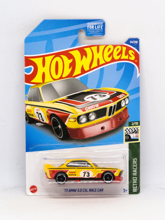 '73 BMW 3.0 CSL Race Car Żółty
