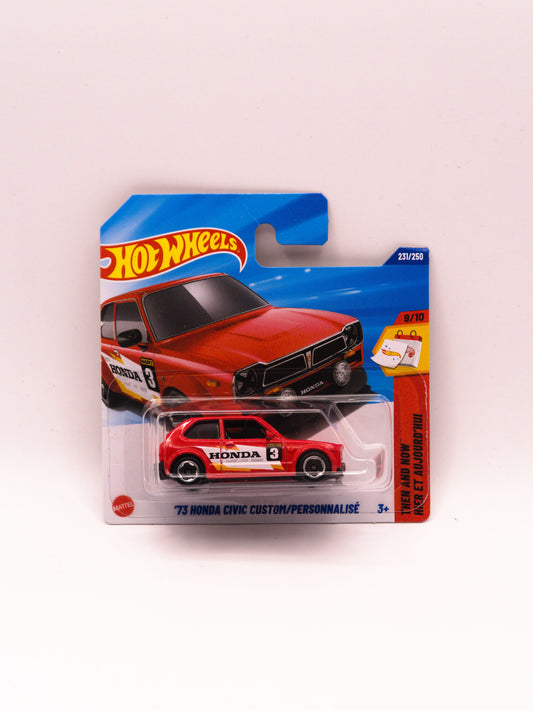 '73 Honda Civic Custom Czerwony *Haczyk