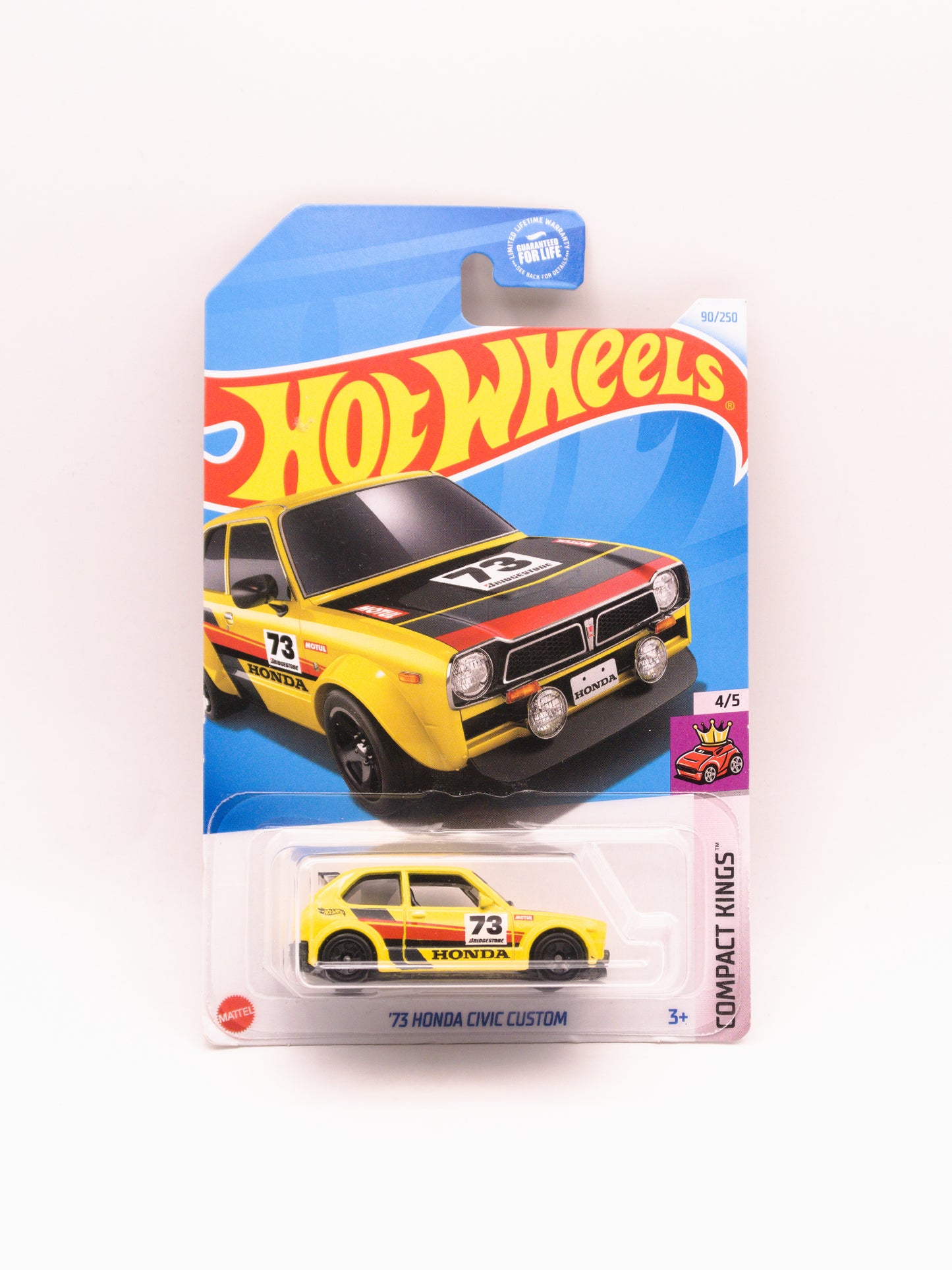 '73 Honda Civic Custom Żółty