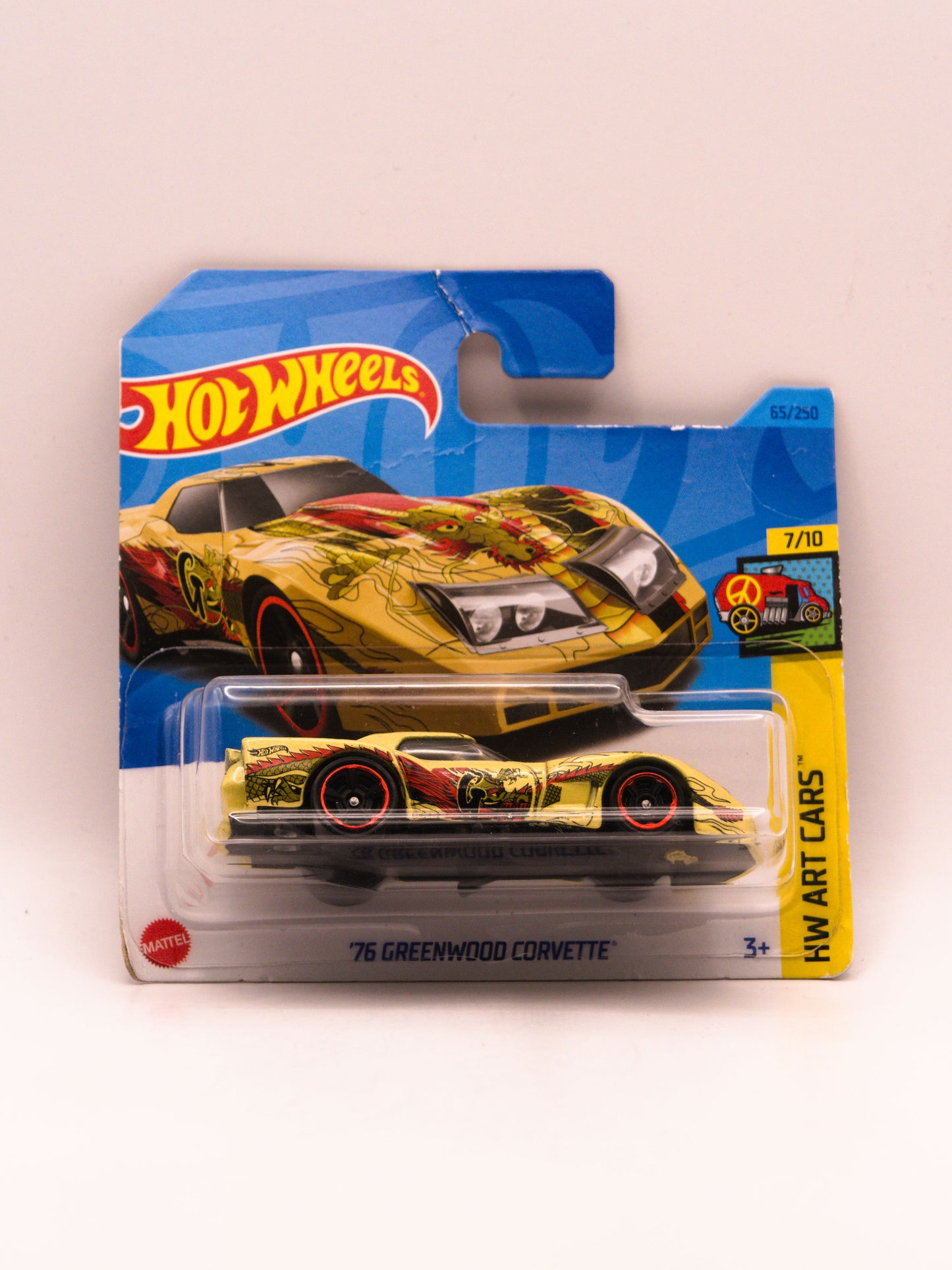 '76 Greenwood Corvette Żółty *Haczyk