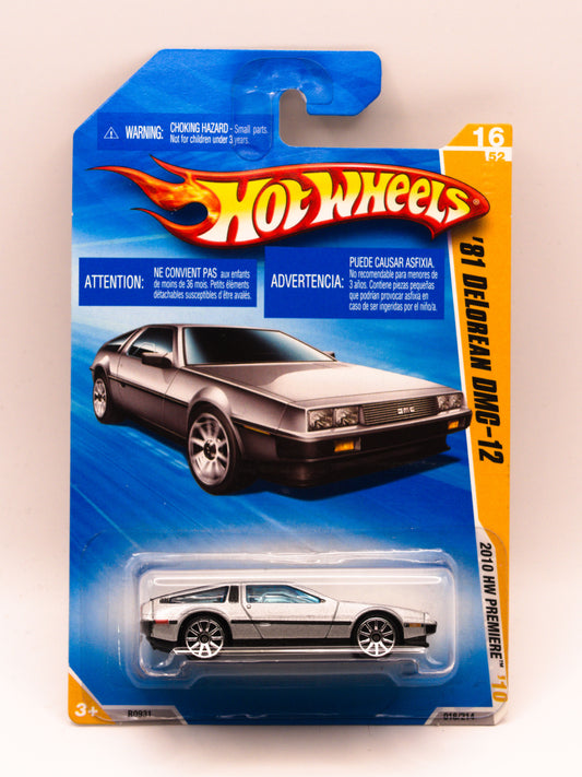 '81 DeLorean DMC-12 Srebrny