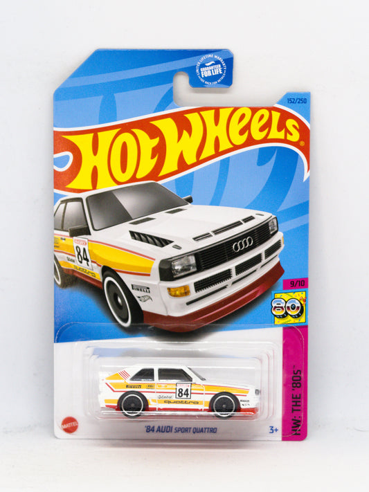 '84 Audi Sport Quattro Biało/Żółty