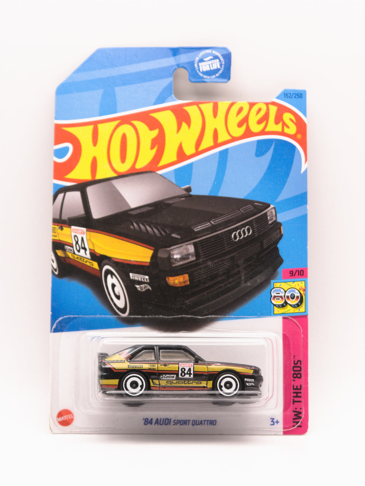 '84 Audi Sport Quattro Czarny *Haczyk