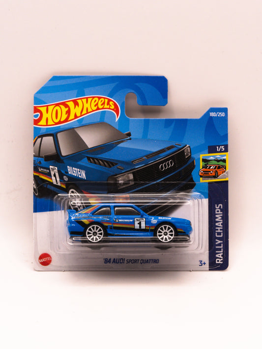 '84 Audi Sport Quattro Niebieski