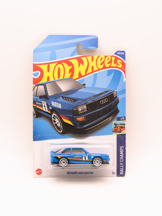 '84 Audi Sport Quattro Niebieski