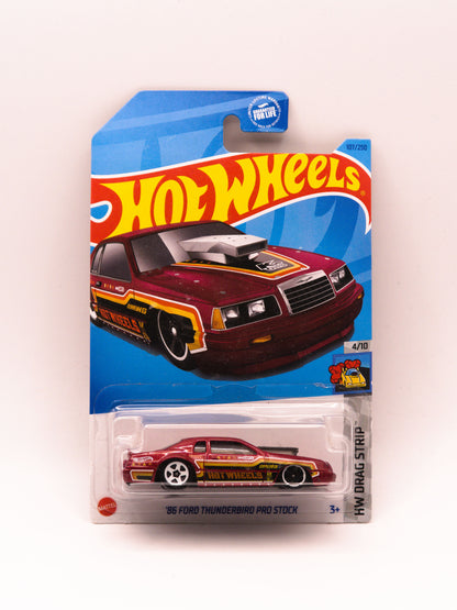'86 Ford Thunderbird Pro Stock Czerwony *Blister