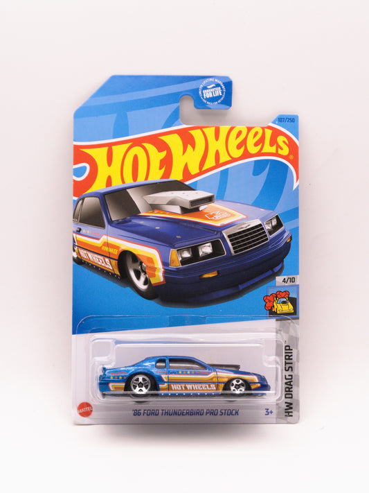 '86 Ford Thunderbird Pro Stock Niebieski