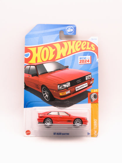 '87 Audi Quattro Czerwony *Karta