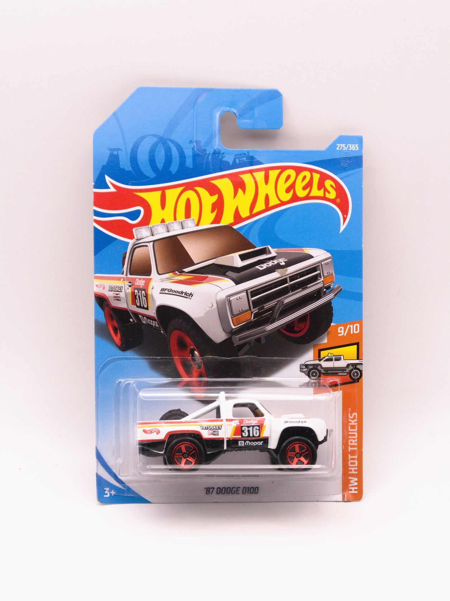 '87 Dodge D100 Biały