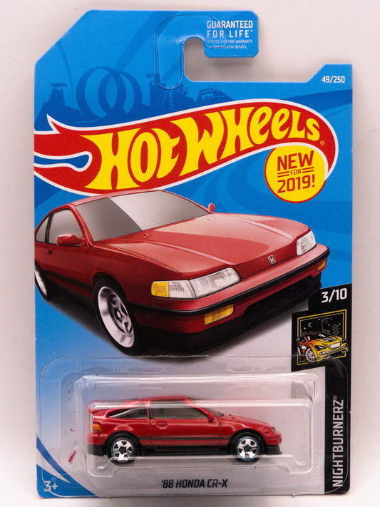 '88 Honda CR-X Czerwony