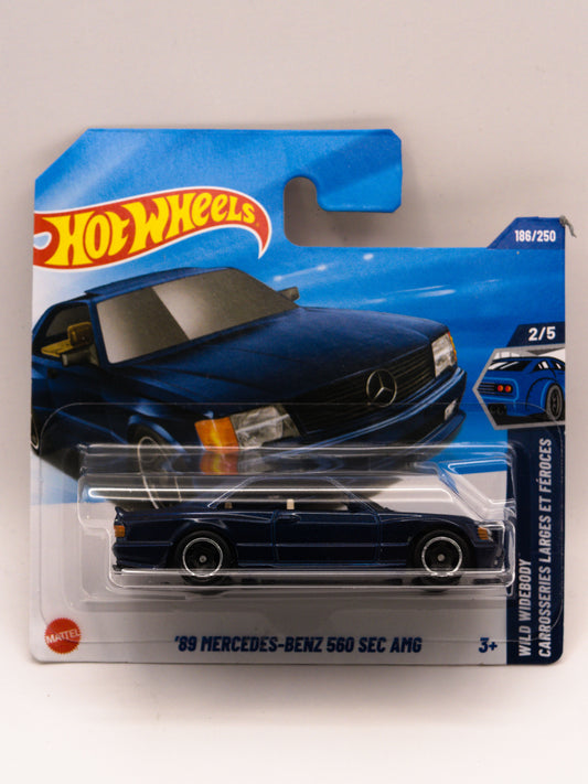 '89 Mercedes Benz 560 SEC AMG Niebieski