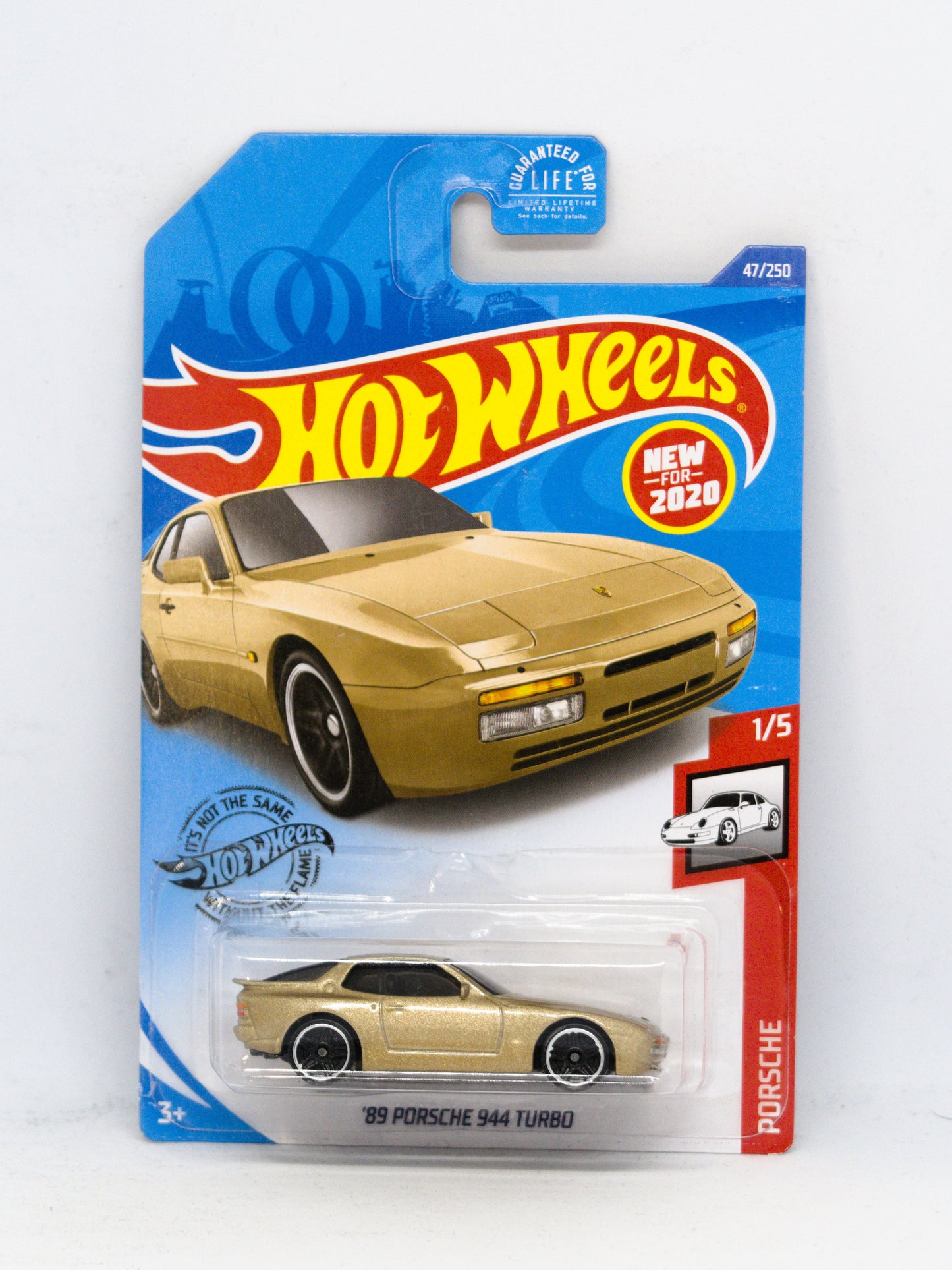 '89 Porsche 944 Turbo Złoty