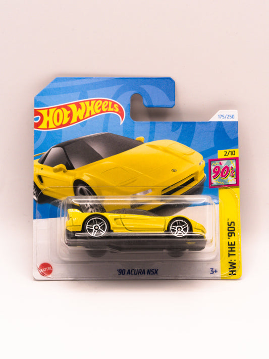 '90 Acura NSX Żółta