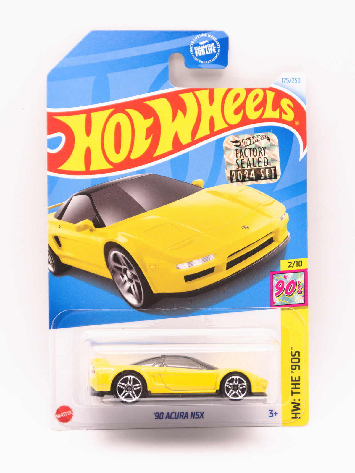 '90 Acura NSX Żółty Factory Sealed