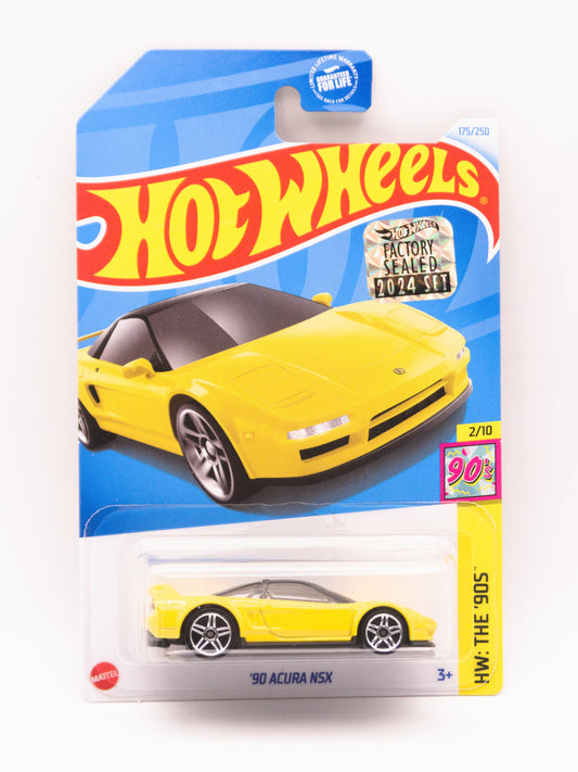 '90 Acura NSX Żółty Factory Sealed