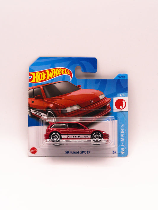 '90 Honda Civic EF Czerwony