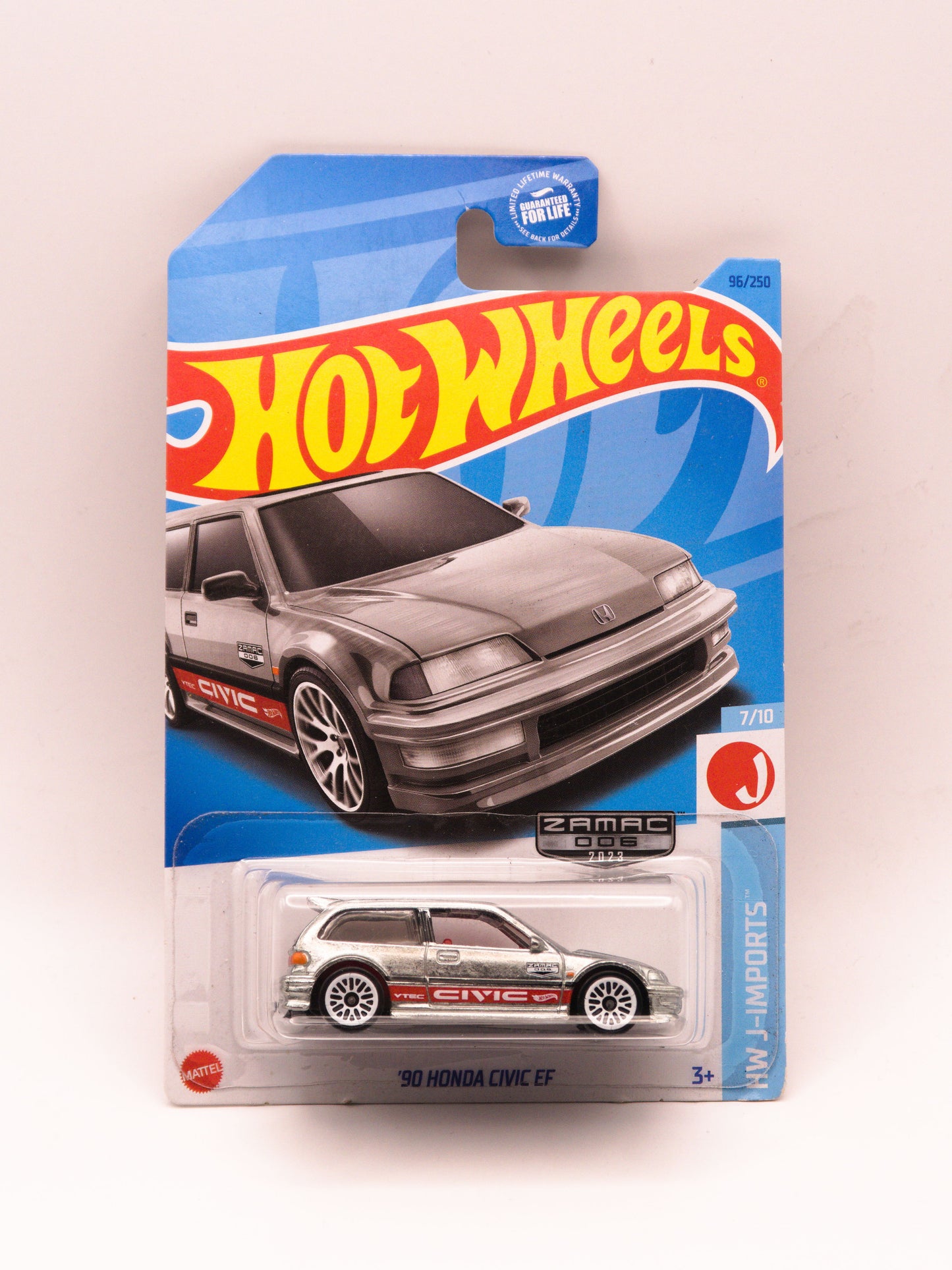 '90 Honda Civic EF Srebrny Zamac