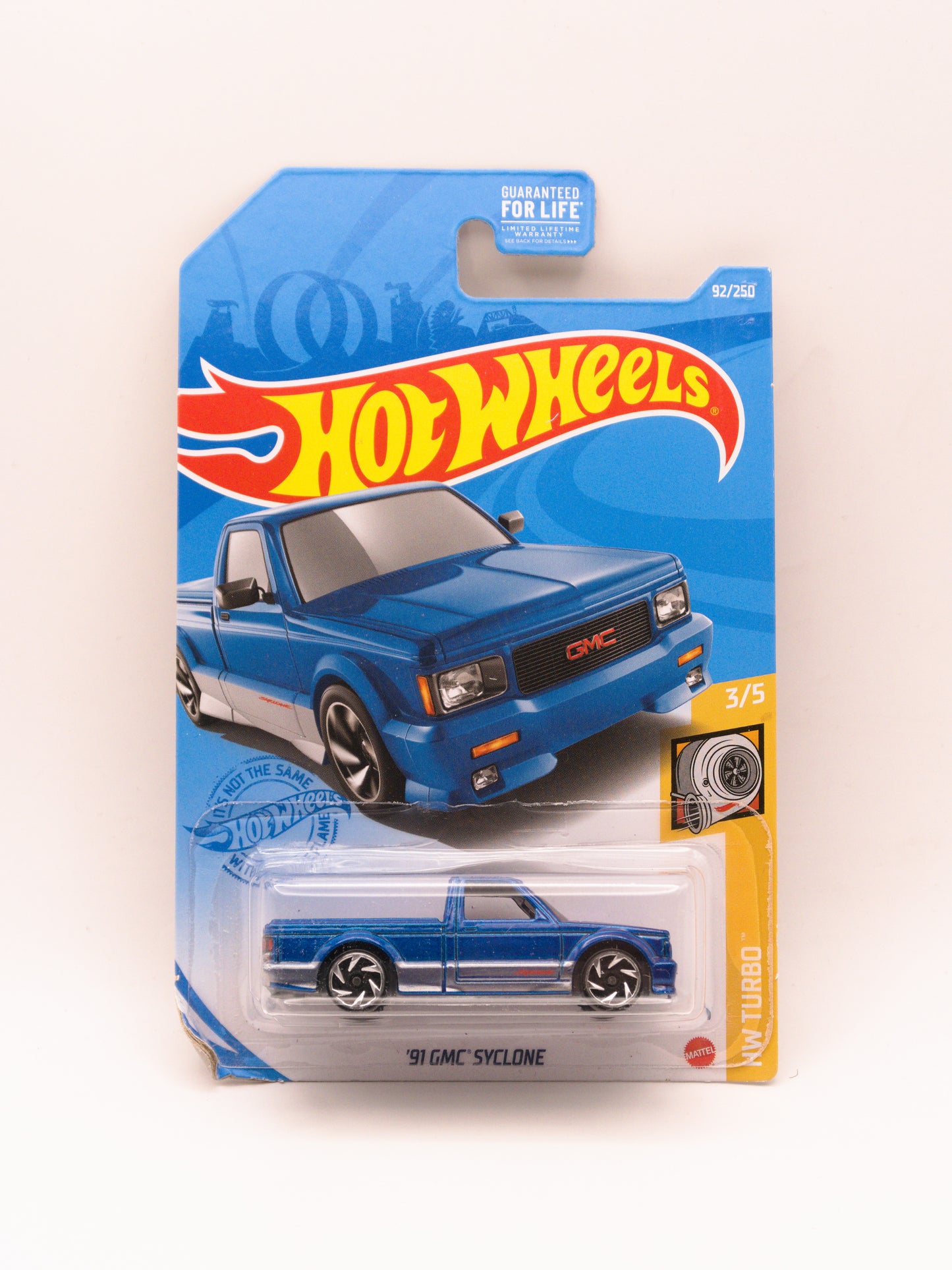 '91 GMC Syclone Niebieski *Uszkodzony Róg Karty