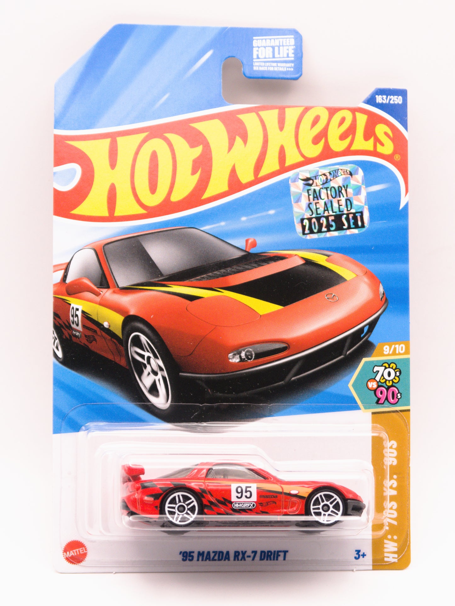 '95 Mazda RX-7 Drift Czerwony Factory Sealed