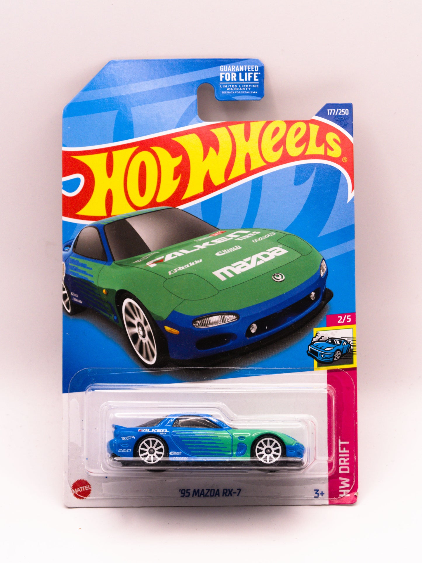 '95 Mazda RX-7 Niebieski