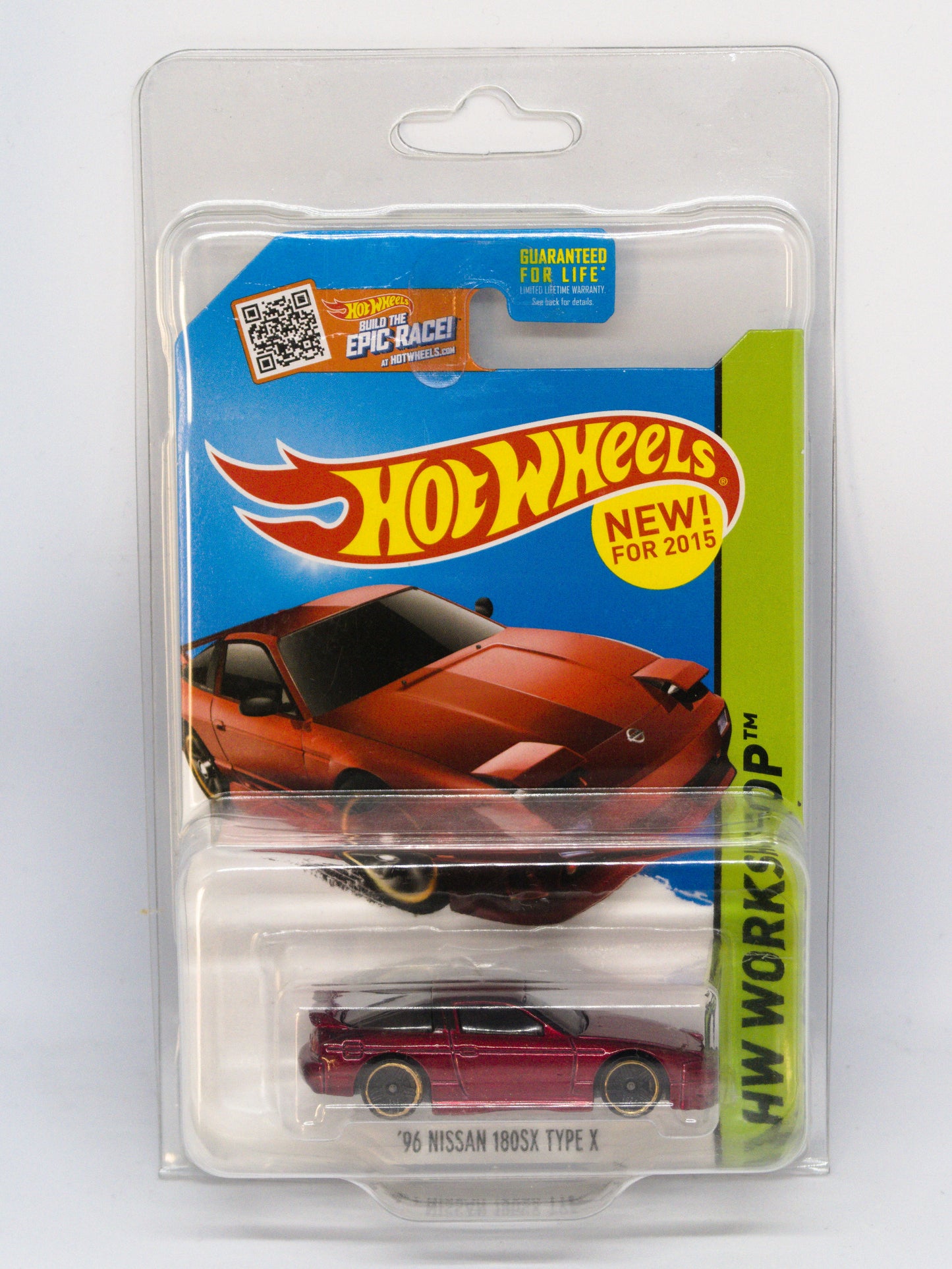 '96 Nissan 180SX Type X Czerwony