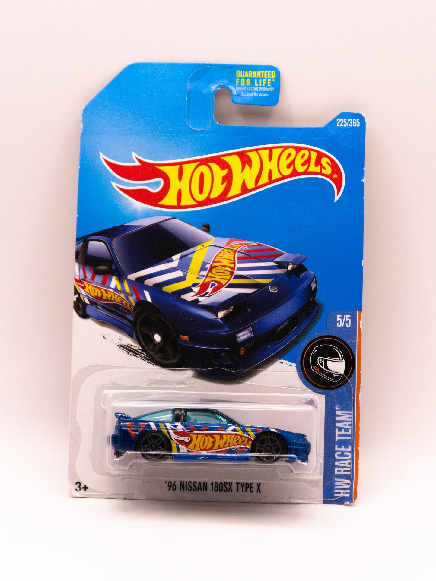 '96 Nissan 180SX Type X Niebieski *Uszkodzone Krawędzie Karty