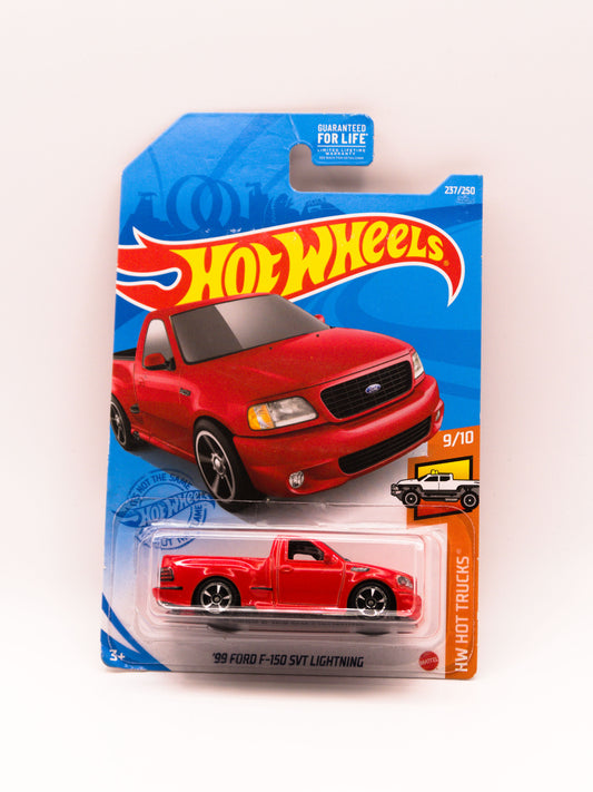 '99 Ford f-150 SVT Lightning Czerwony *Uszkodzony Haczyk