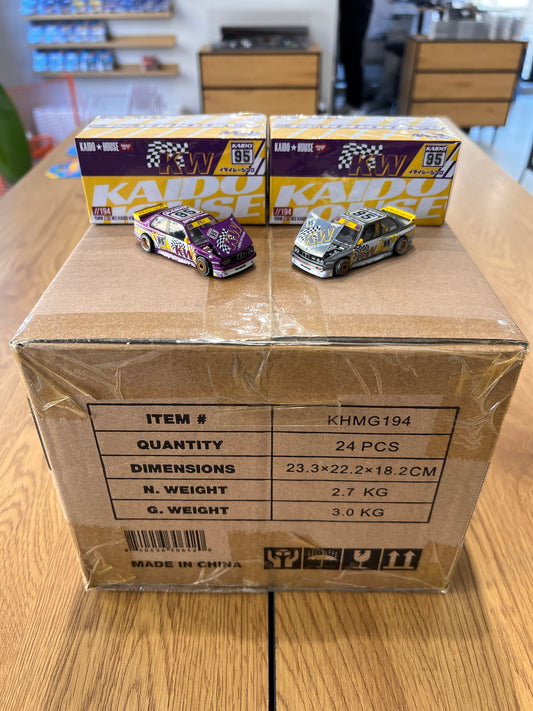 Kaido House #194 BMW M3 E30 Kaido KW V1 Fioletowy - SEALED BOX! CHASE!