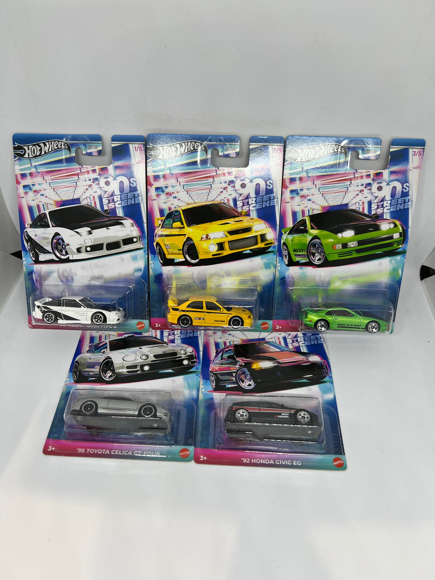 Hot Wheels 90’s Street Scene - set 5 autek