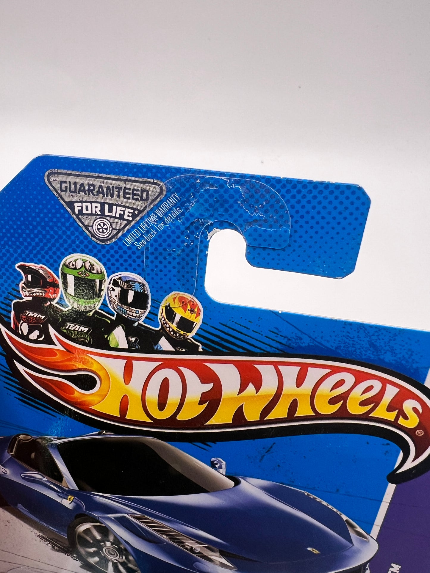 Ferrari 458 Spider Niebieski *Haczyk