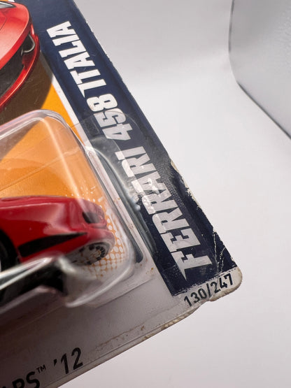 Ferrari 458 Italia Czerwony HW All Stars *Karta