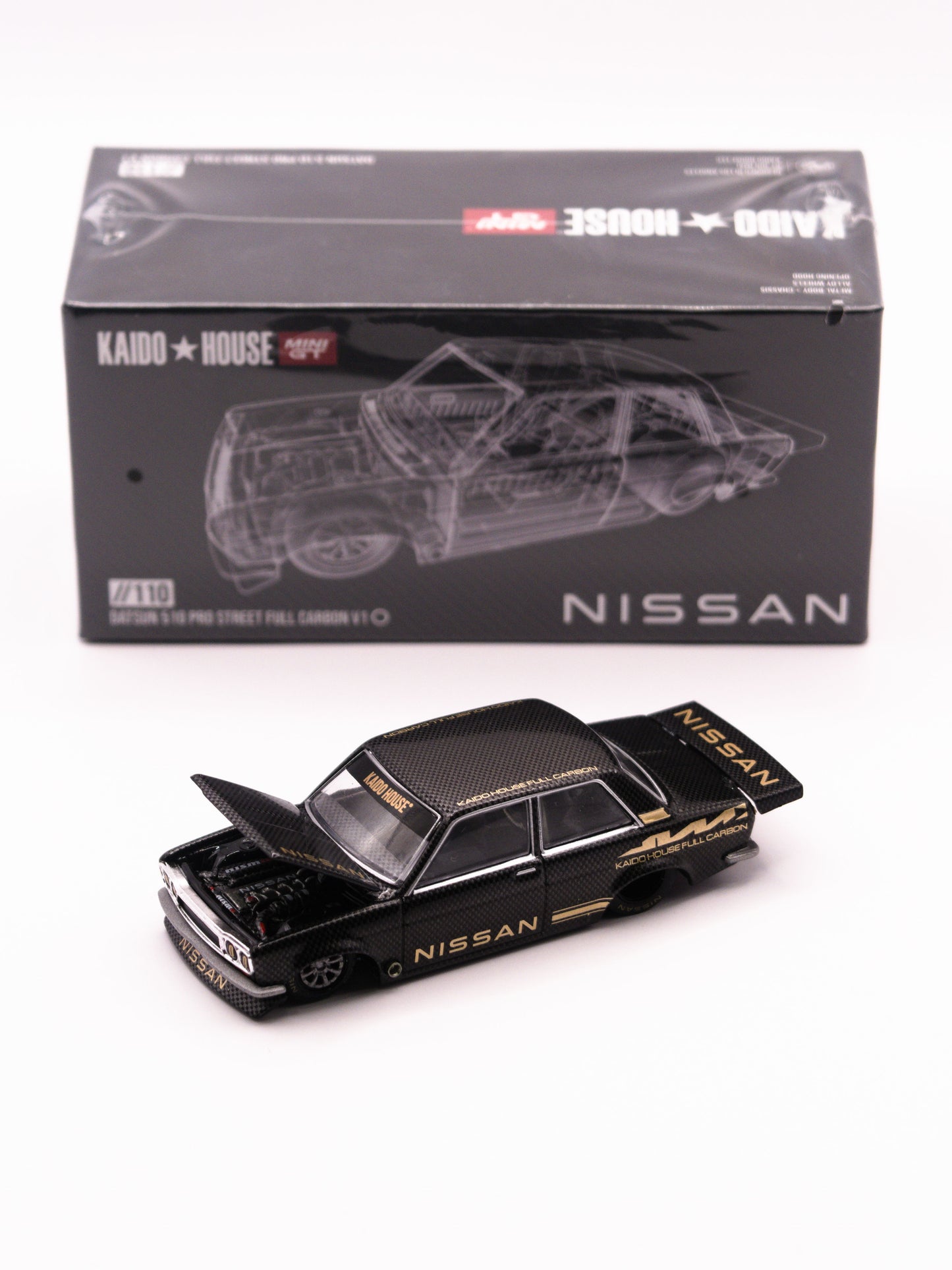 Kaido House Datsun 510 Pro Street Full Carbon V1 #110 *OTWARTY